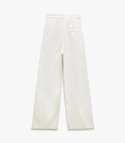 Koton Wide Leg Fabric Pants navyBlue Best