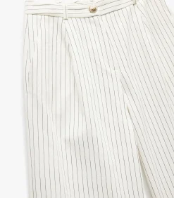 Koton Wide Leg Fabric Pants navyBlue Best