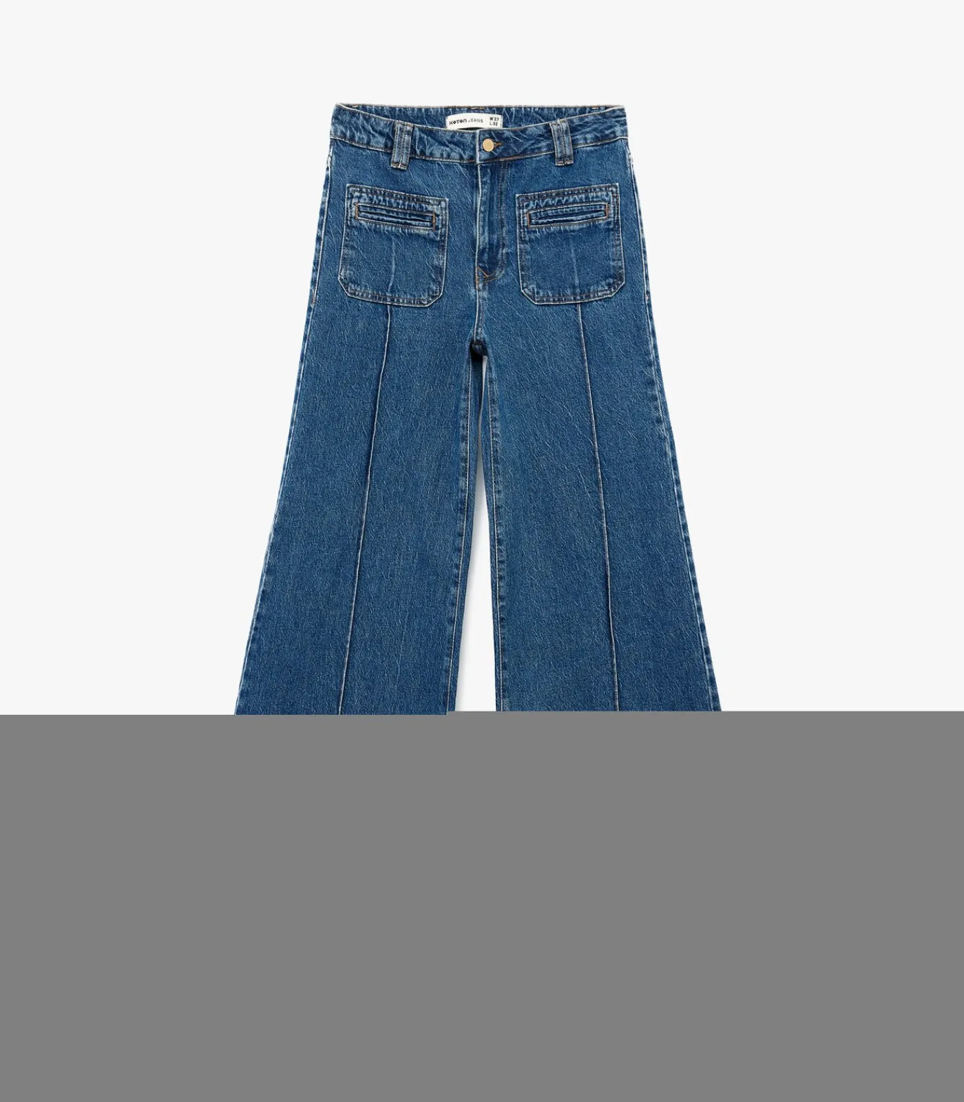 Koton Wide Leg Jeans Indigo Best
