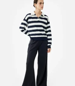 Koton Wide Leg Sweatpants black Discount