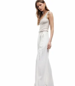 Koton Wide-Leg Pants beige Online