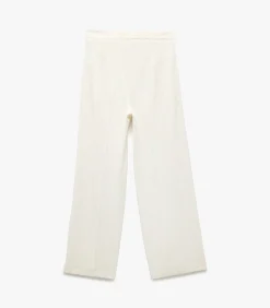 Koton Wide-Leg Pants beige Online