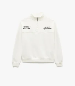 Koton Zip Up Sweatshirt white Online