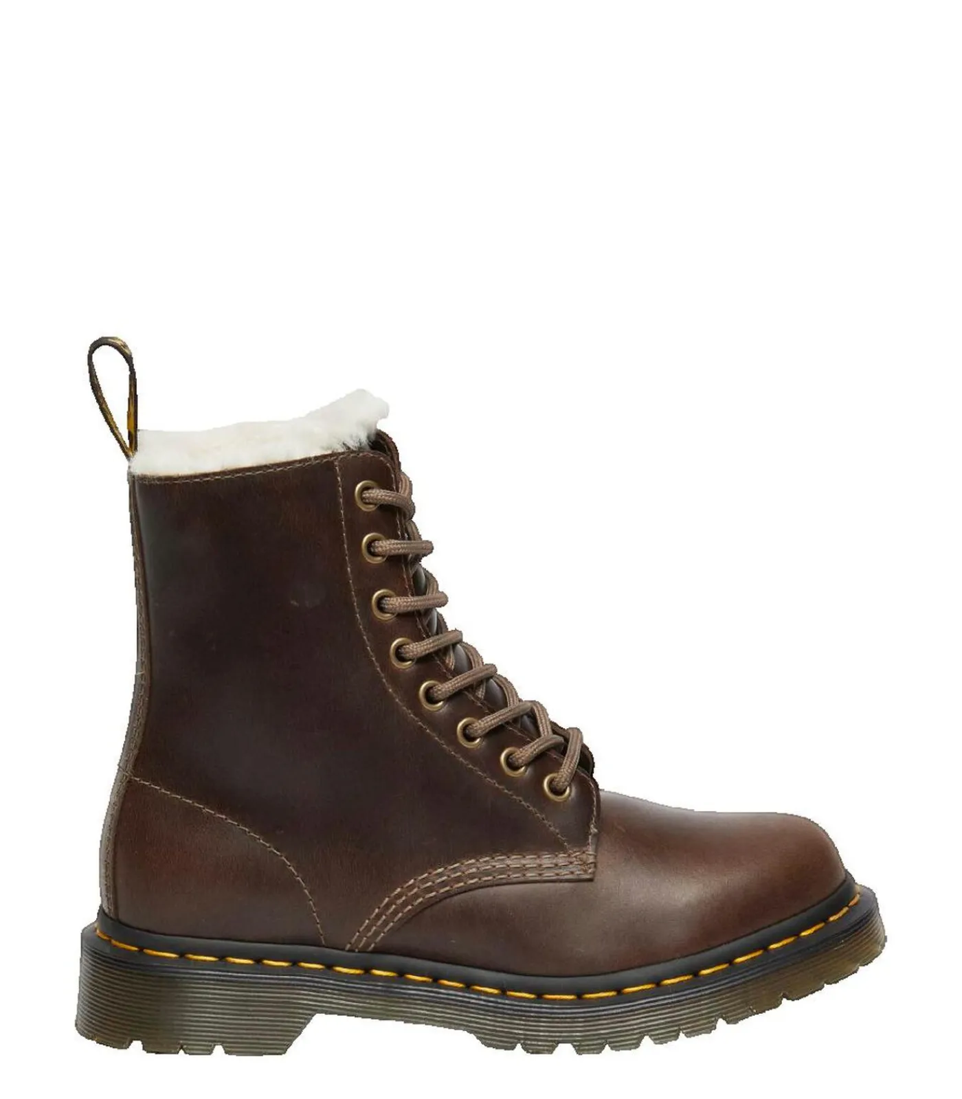 Dr Martens Laarzen Dr. Martens 1460 kaki met borduurwerk khaki