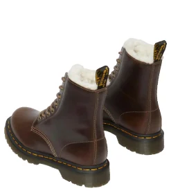 Dr Martens Laarzen Dr. Martens 1460 kaki met borduurwerk khaki