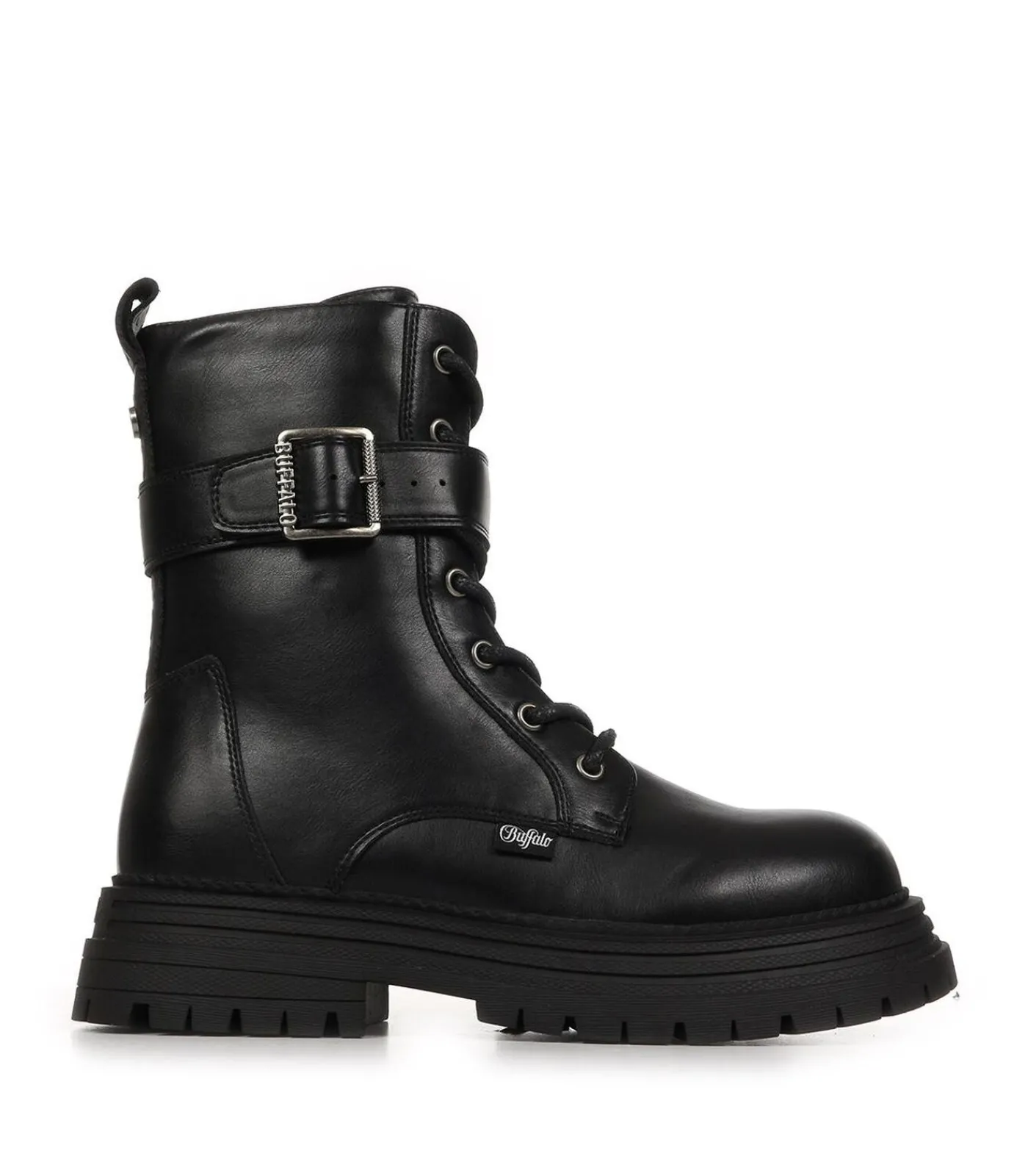 Buffalo Laarzen Lennox Lace Up Mid black New