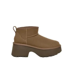 UGG Laarzen Classic Ultra Mini New Heights in Hickory brown Online