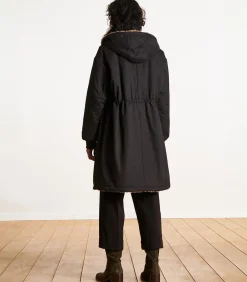 La Fée Maraboutée Lang zwart omkeerbaar donsjack black Discount