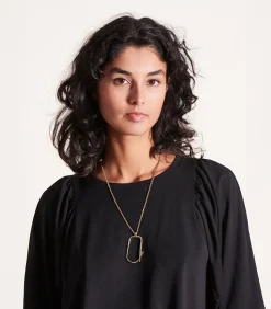La Fée Maraboutée Lange gouden ketting gold Discount