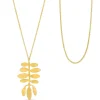Joidart Lange gouden Silvela hanger ketting Sale