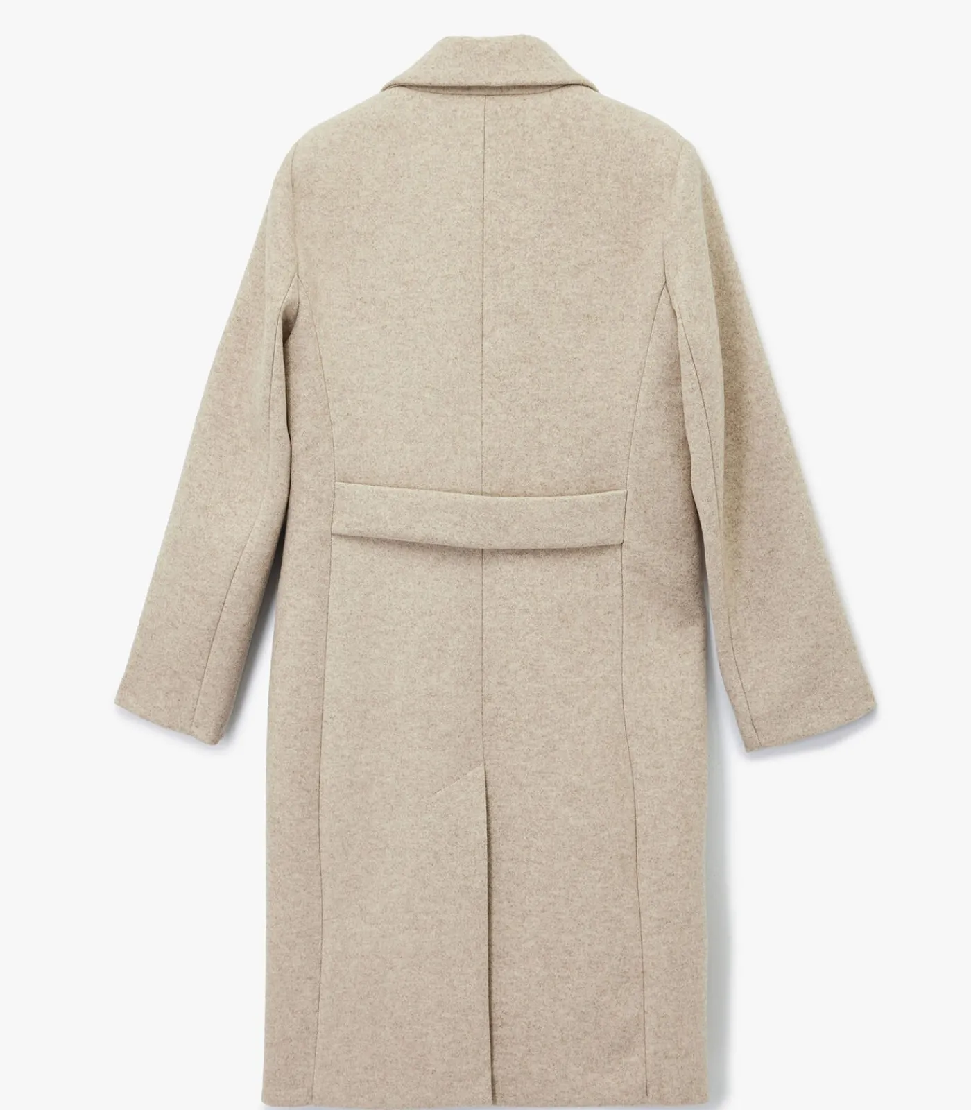 Koton Lange Kaasjas Met Knoopsluiting En Zakdetails brown Best
