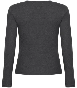 Hunkemöller Lange mouwen shirt van zachte katoen gray Sale