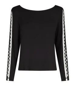 Aubade Lange mouwenshirt Sweet Obsession black New