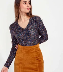 La Fiancée Lange mouwenshirt TAIKO nougat Best