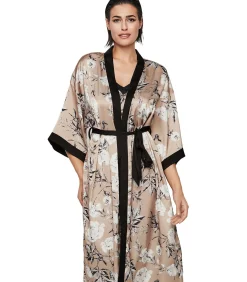 SELMARK Lange negligé driekwart mouwen MALITZIA beige Outlet
