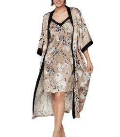 SELMARK Lange negligé driekwart mouwen MALITZIA beige Outlet