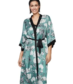 SELMARK Lange negligé driekwart mouwen MALITZIA green Discount