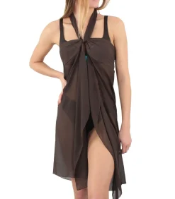 Janine Robin Lange pareo Charme brown