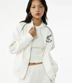 Koton Lange Sweatshirt Elastische Band white Hot