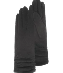 ISOTONER Lange tactiele wollen dameshandschoenen Zwart black Online