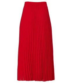 Mart Visser Lara Plisse Rok Rood red Discount