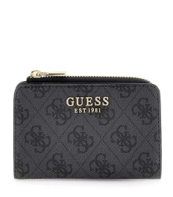 GUESS Laurel Ii Slg Zip Arnd Crd Cse black Outlet