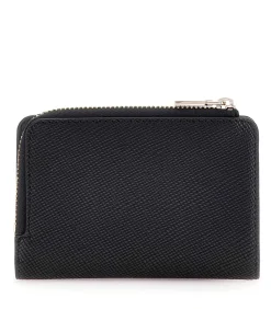 GUESS Laurel Ii Slg Zip Arnd Crd Cse black New
