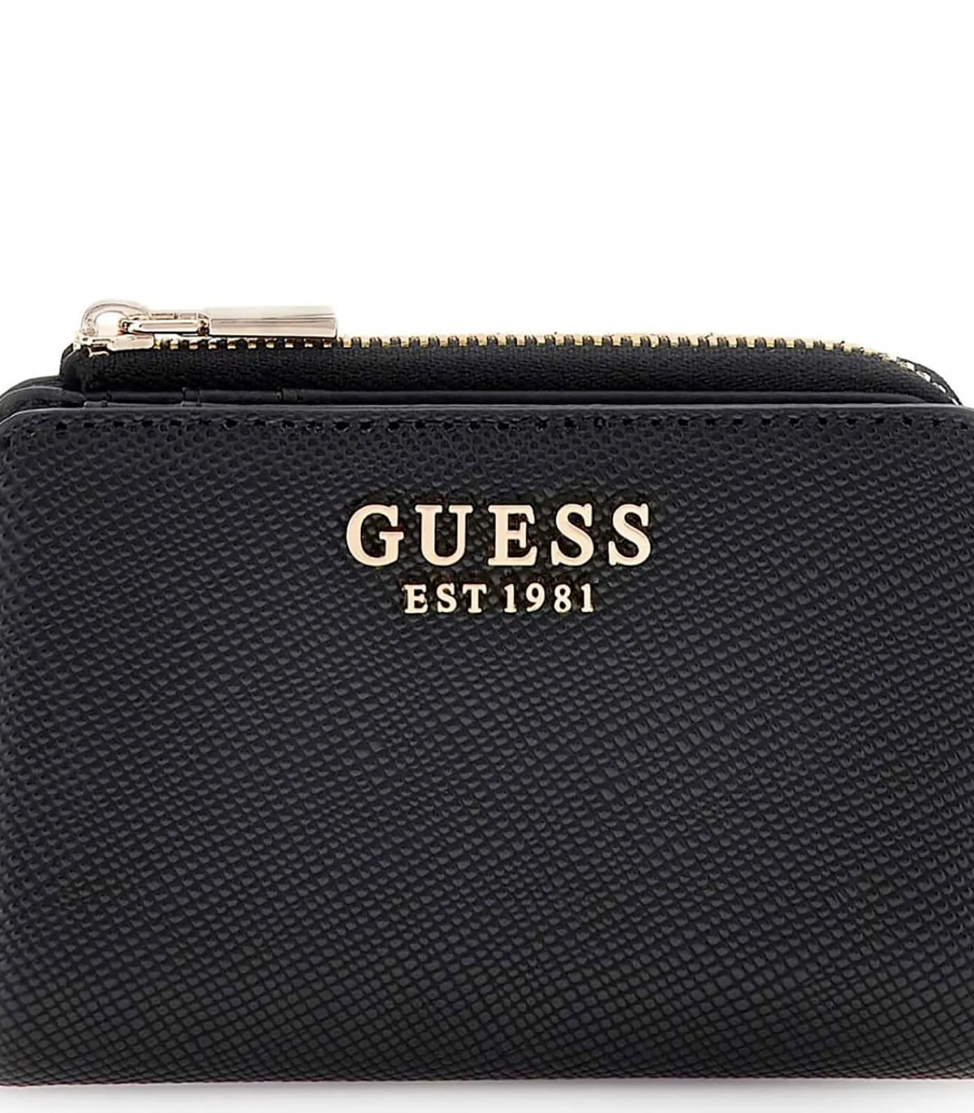 GUESS Laurel Ii Slg Zip Arnd Crd Cse black New