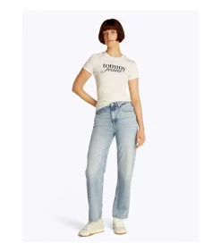 Tommy Jeans Layla Hr Slim Str Bi lightBlue Discount