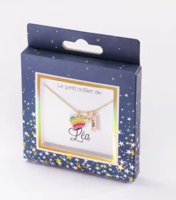 Editor Lea naamketting met hartjes hanger Outlet
