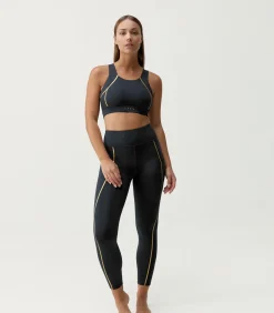 Born Living Yoga Legging Gold black Clearance