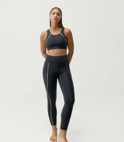 Born Living Yoga Legging Gold black Clearance