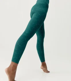 Born Living Yoga Leggings Organic darkGreen