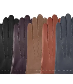 ISOTONER Leren dameshandschoenen 3-stick Denim blueJeans New
