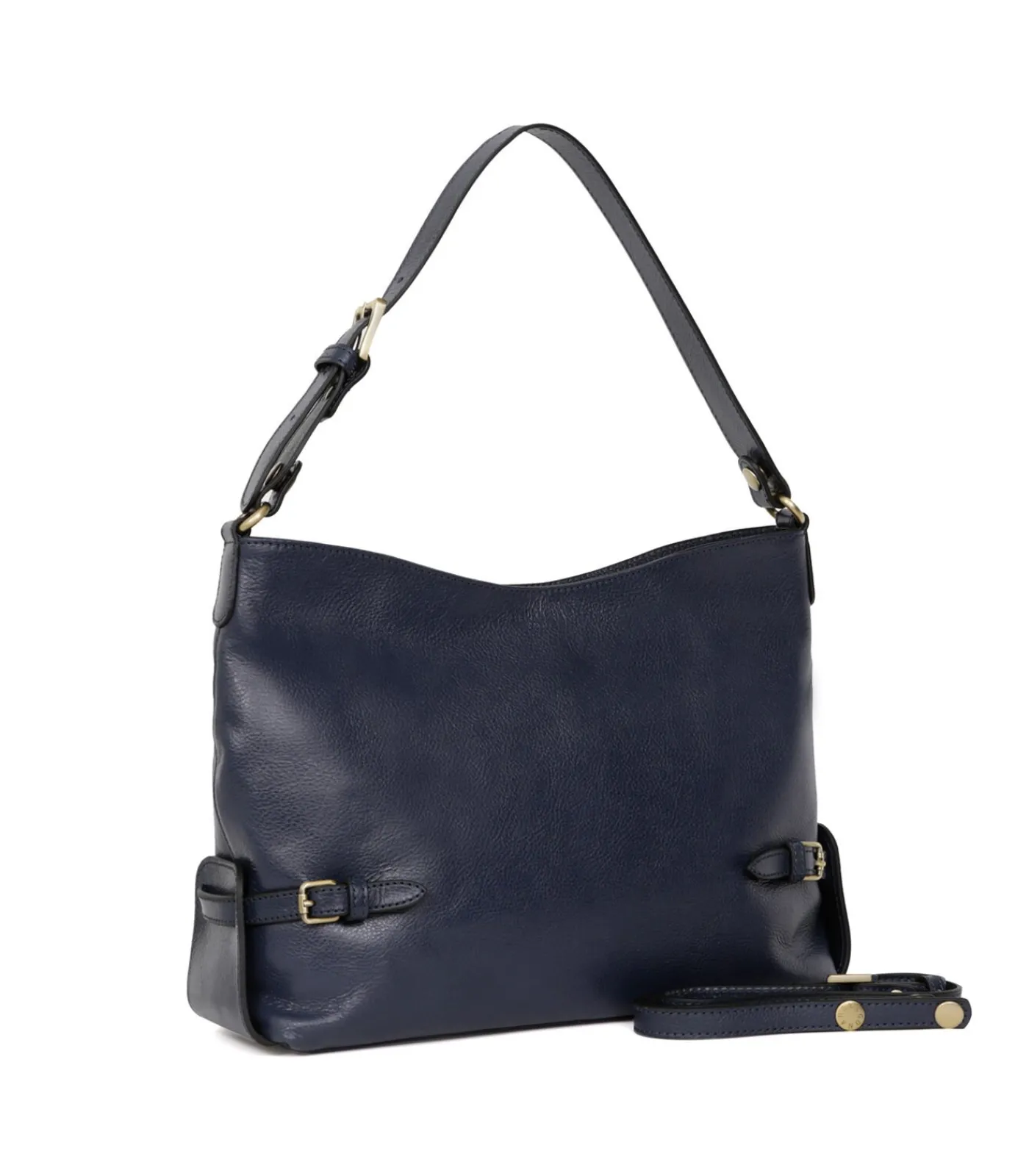 HEXAGONA Leren Messengertas République navyBlue New