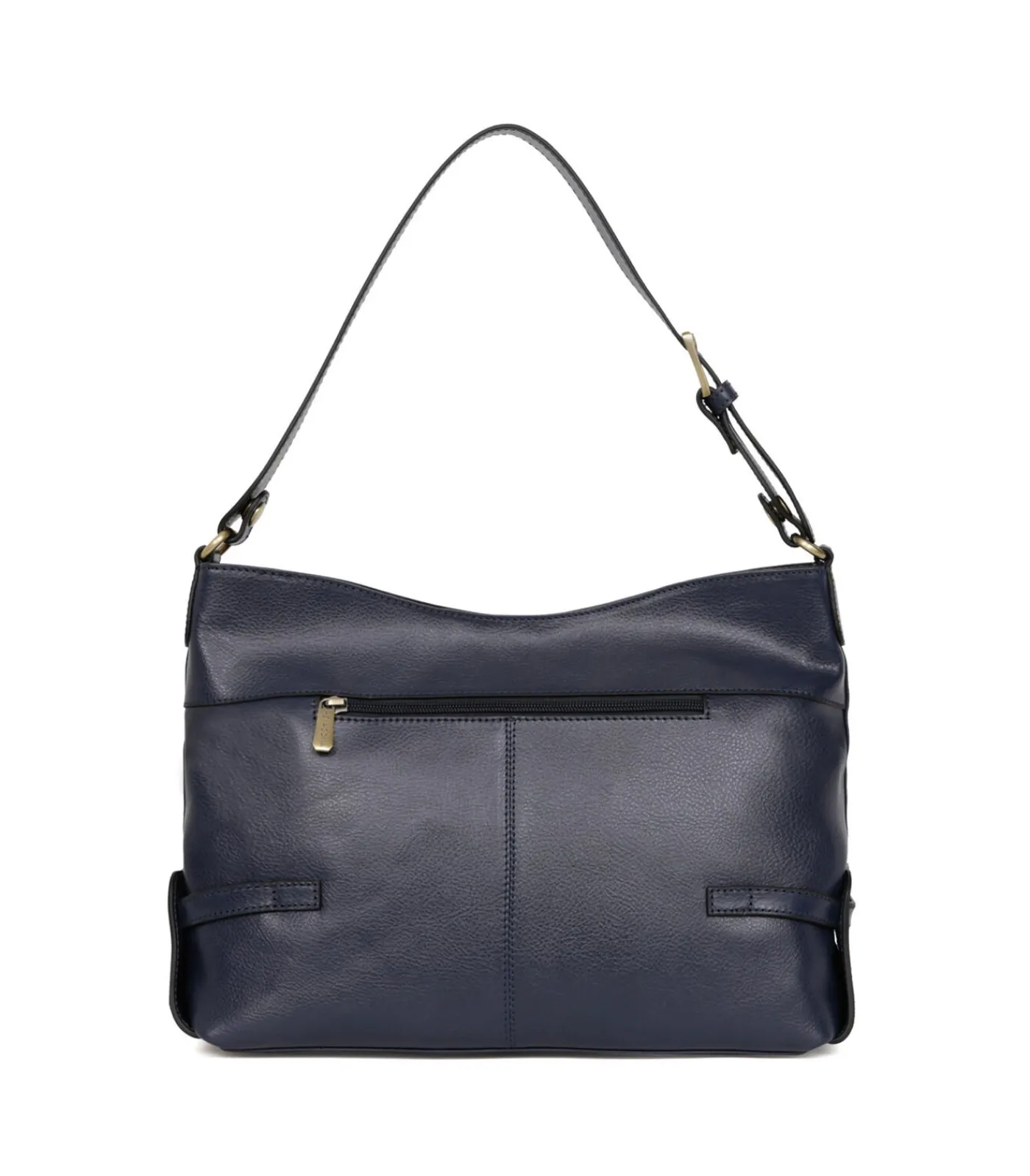 HEXAGONA Leren Messengertas République navyBlue New