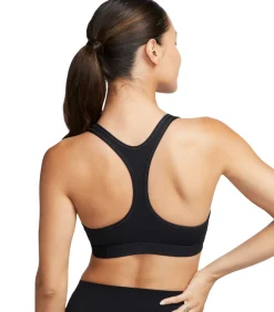 Nike LIGHT SUPPORT - Sport Bh - Zwart black Sale