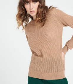 Studio Cashmere8 LILLY 23 Trui met ronde hals - 100% kasjmier camel Online