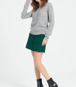 Studio Cashmere8 LILLY 23 Trui met ronde hals - 100% kasjmier lightGrey Online