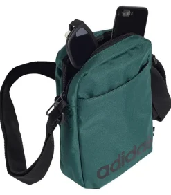 Adidas LINEAR - Crossbody Zak - Groen green Sale