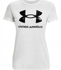 Under Armour LIVE SPORTSTYLE - T-shirt - Wit white Discount
