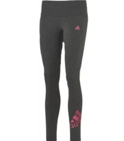 Adidas LOGO - Leggings - Grijs gray Discount