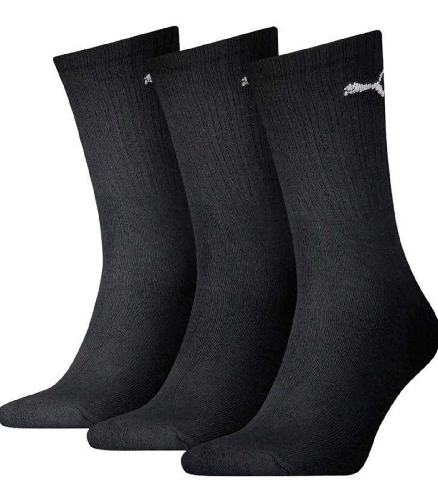 PUMA LOGO - Sokken - Zwart black Discount