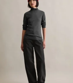 Marc O’Polo DENIM Longsleeve slim darkGrey Hot