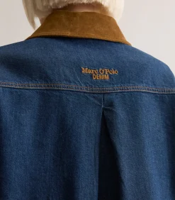 Marc O’Polo DENIM Los spijkerjack in schuurstijl blue Online
