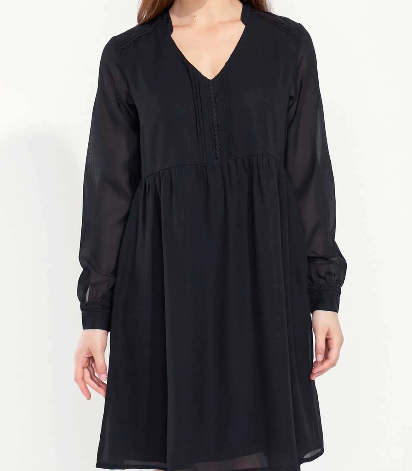 La Fiancée Losse kanten jurk DOKO black Discount