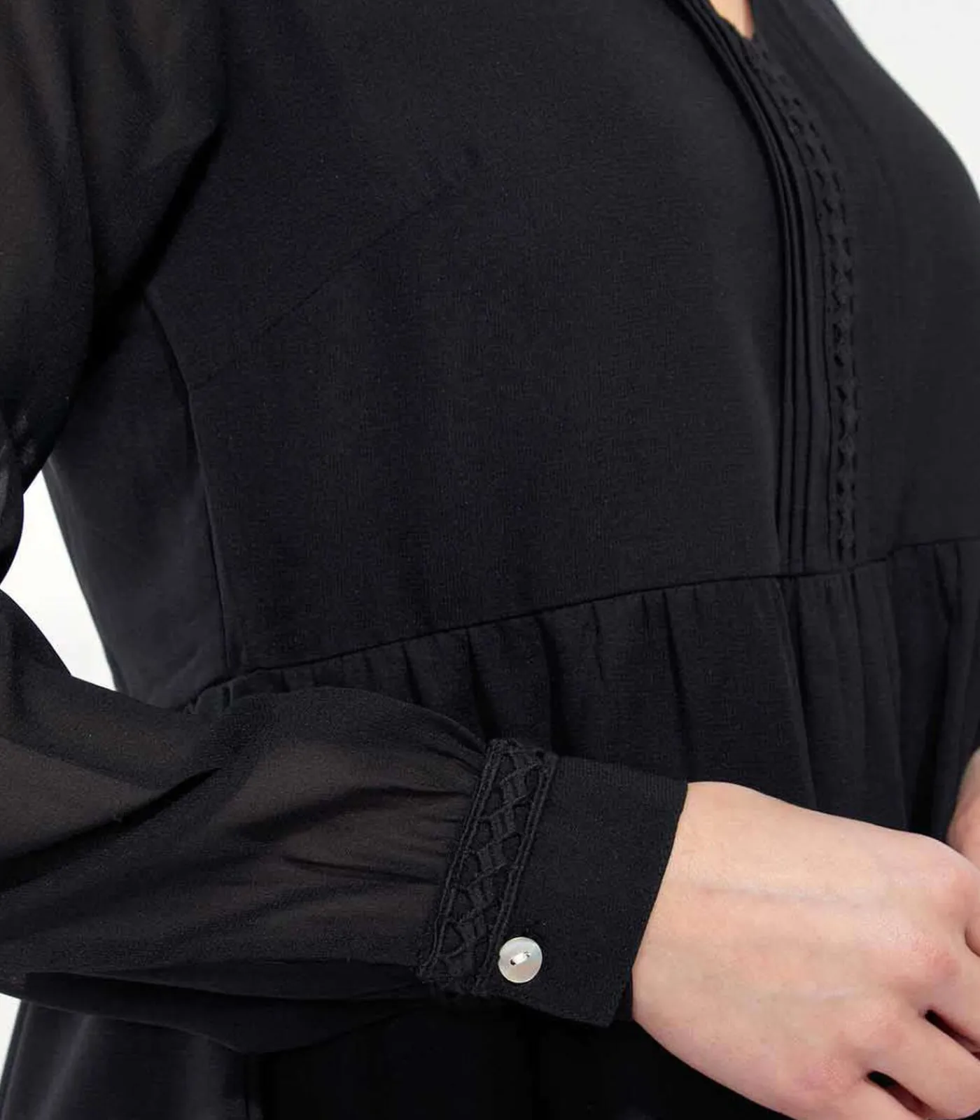 La Fiancée Losse kanten jurk DOKO black Discount