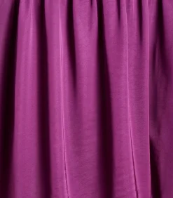 La Fée Maraboutée Losse paarse satijnen blouse darkPurple Clearance