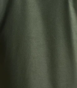 La Fée Maraboutée Losvallend kaki overhemd van flanel khaki Clearance