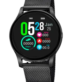 Lotus dames digitaal staal black Outlet